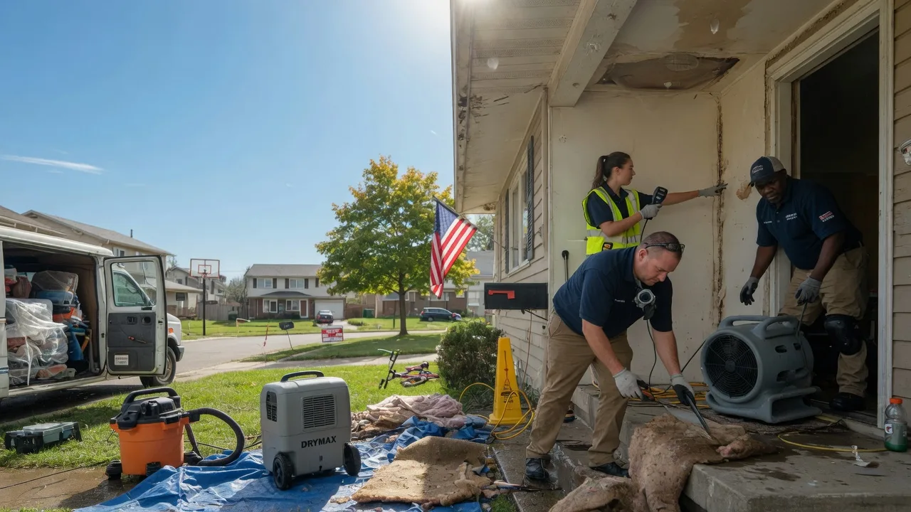 Water Damage Restoration in White, SD near me